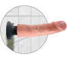 King Cock - Gode Vibrateur 23 Cm Naturel